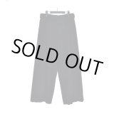 画像: el conductorH/Flannel Wool 4Tuck Super Wide Trousers 