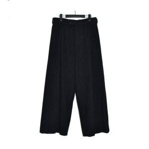 画像: el conductorH/Flannel Wool 4Tuck Super Wide Trousers 