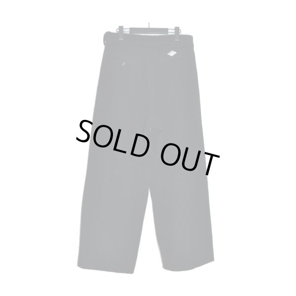 画像3: el conductorH/Flannel Wool 4Tuck Super Wide Trousers  (3)