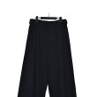 画像2: el conductorH/Flannel Wool 4Tuck Super Wide Trousers  (2)