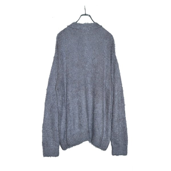 画像5: el conductorH / Shaggy Knit Cardigan 'PENTAGON (5)