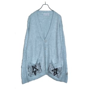 画像: el conductorH / Shaggy Knit Cardigan 'PENTAGON【META Group Exclusive Color】