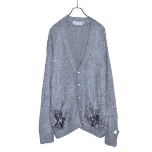 画像: el conductorH / Shaggy Knit Cardigan 'PENTAGON