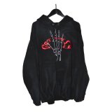 画像: DAT ROLLY / Embroidery Skeleton Hand Hoodie