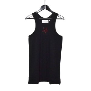 画像: el conductorH / Spangle Pentagram Embroidered Tanktop