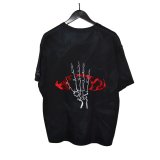 画像: DAT ROLLY / Embroidery Skeleton Hand T-Shirt