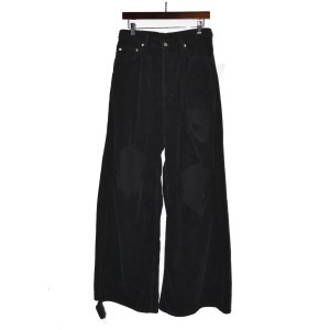 画像: el conductorH / Distressed Corduroy Wide Trousers 