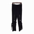 画像1: el conductorH / Wool Front Zip Bondage Trousers (1)