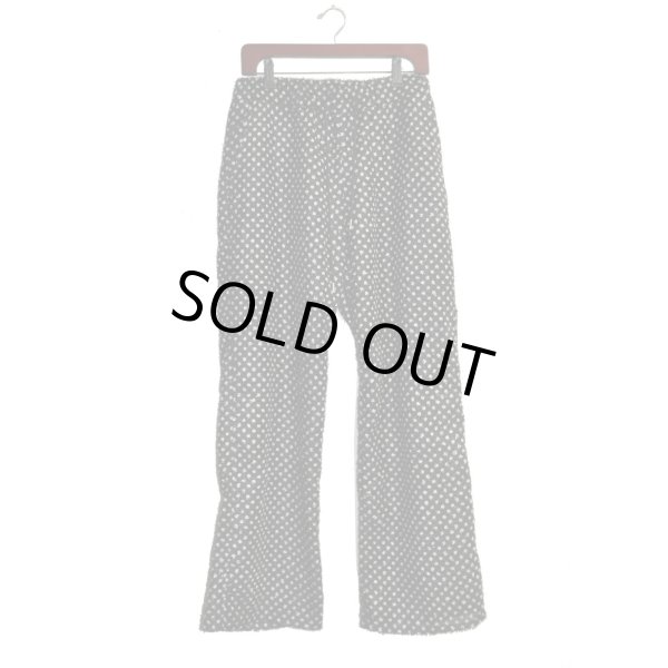 画像1: A PUZZLING HOME / Sheer Fur Easy Pants (1)