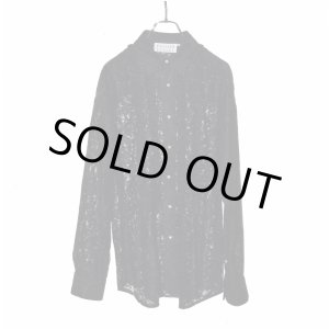 画像: el conductorH / Flower Lace Frill Shirt
