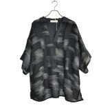 画像: meagratia / Mesh Skipper Collar Shirt