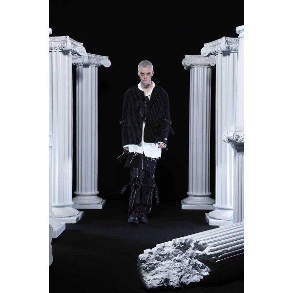 画像4: el conductorH / Cotton Biker Apron (4)