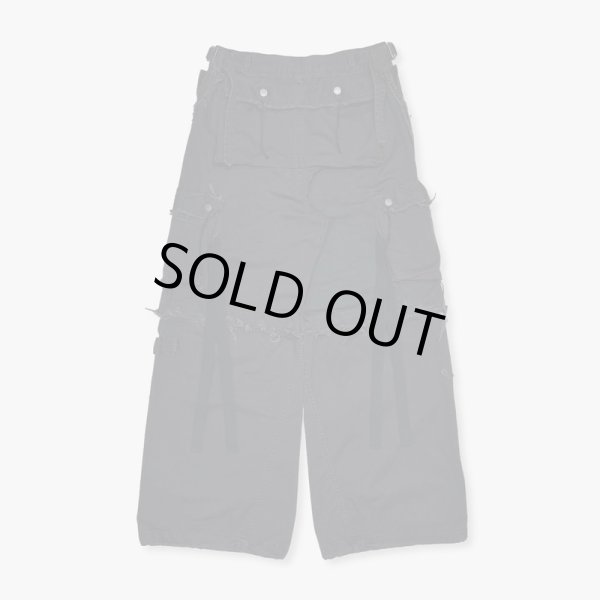 画像2: MINUS / Slash Seam Twist Cargo Pants(AGED TWILL) (2)
