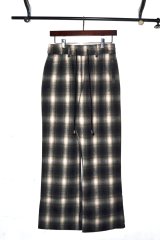 画像: el conductorH / Check Flannel Flare Trousers