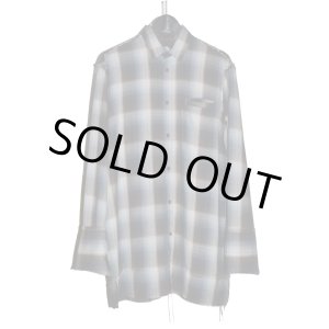 画像: NOiSECRAFT / Long Sleeve Ombre Shirt 【NC-SHT】