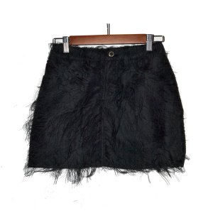 画像: el conductorH / Fringe Jeans Mini Skirt