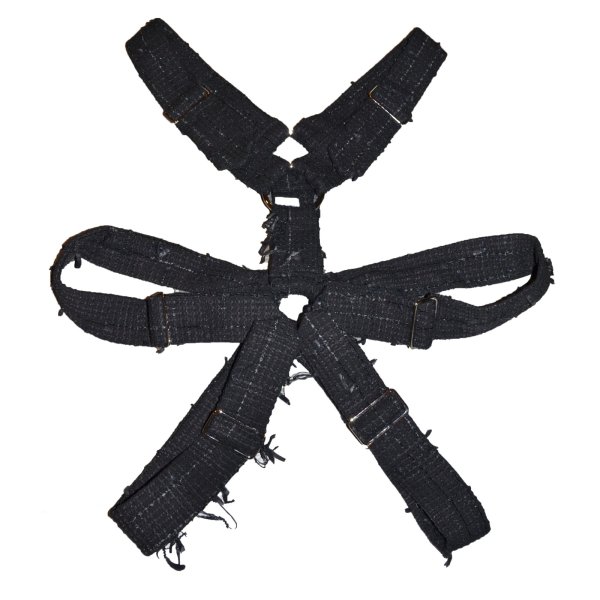 画像1: el conductorH / Ribbon Mixed Tweed Parachute Harness (1)