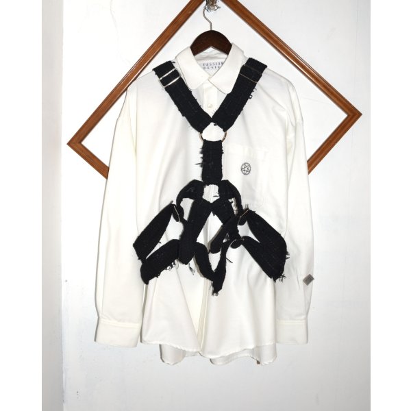 画像3: el conductorH / Ribbon Mixed Tweed Parachute Harness (3)