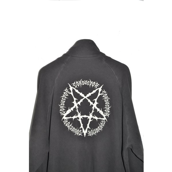 画像7: el conductorH / Cotton Washed Full Zip Track JKT (Black) (7)