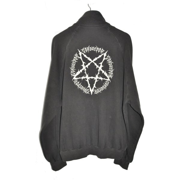 画像6: el conductorH / Cotton Washed Full Zip Track JKT (Black) (6)