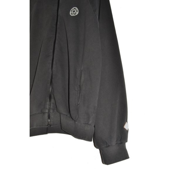 画像3: el conductorH / Cotton Washed Full Zip Track JKT (Black) (3)