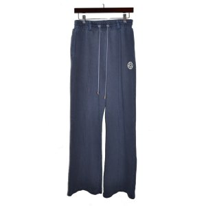 画像: el conductorH / Cotton Washed Jersey Track Trousers (Navy)