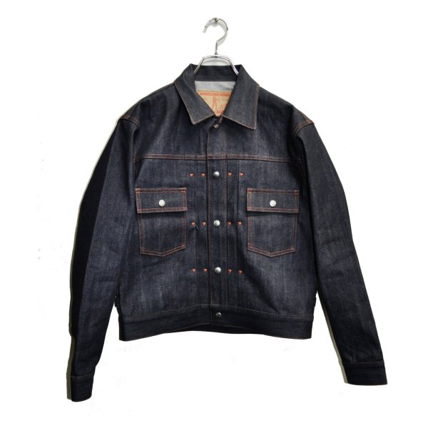 画像1: A PUZZLING HOME / S.O.A Denim Jacket (Indigo) (1)