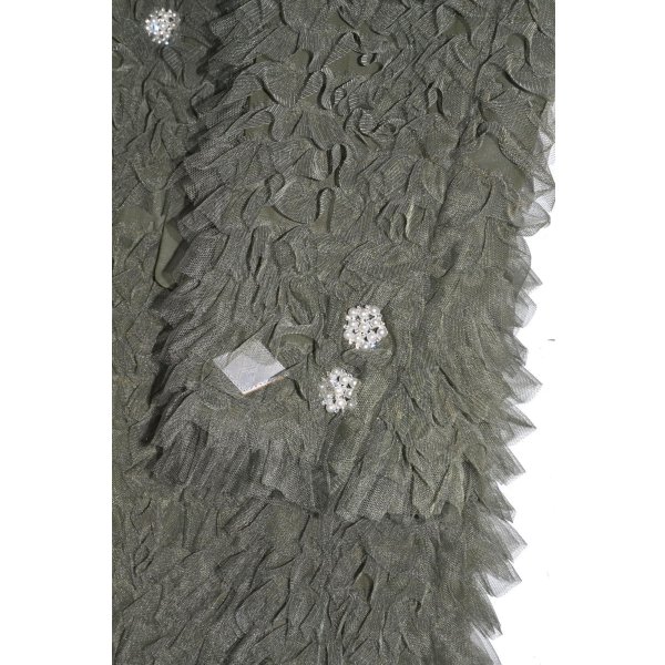 画像3: el conductorH / Frill Double Breasted Coat (3)