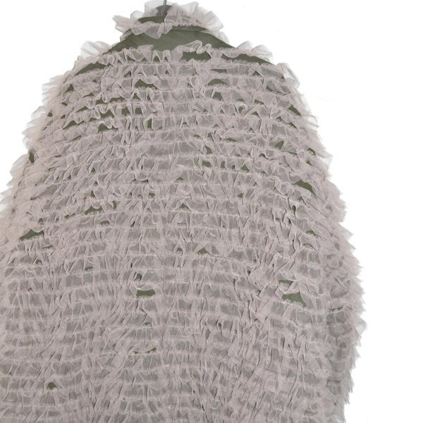 画像5: el conductorH / Frill Double Breasted Coat (5)