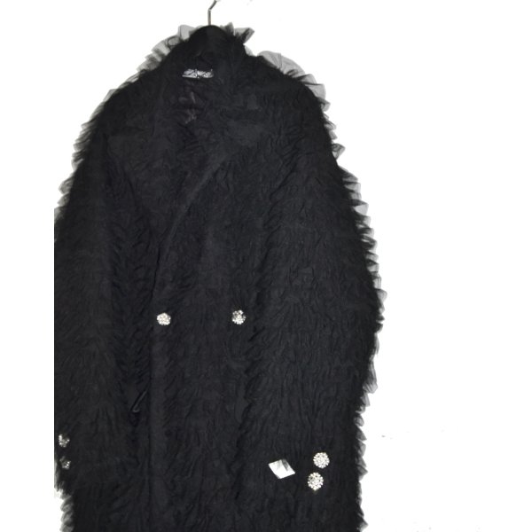 画像4: el conductorH / Frill Double Breasted Coat (4)