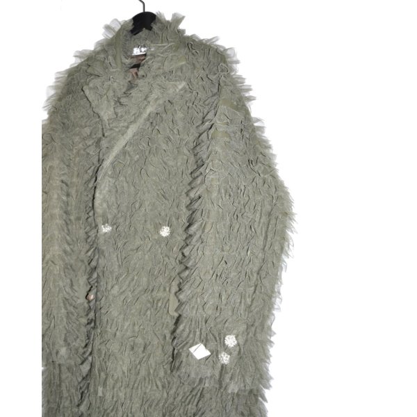 画像2: el conductorH / Frill Double Breasted Coat (2)