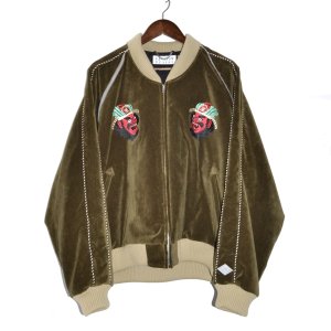画像: el conductorH / Velveteen Yama King Embroidered Souvenir JKT